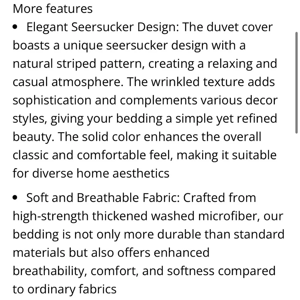 Seersucker Smoky Pink Duvet Set 3pc.